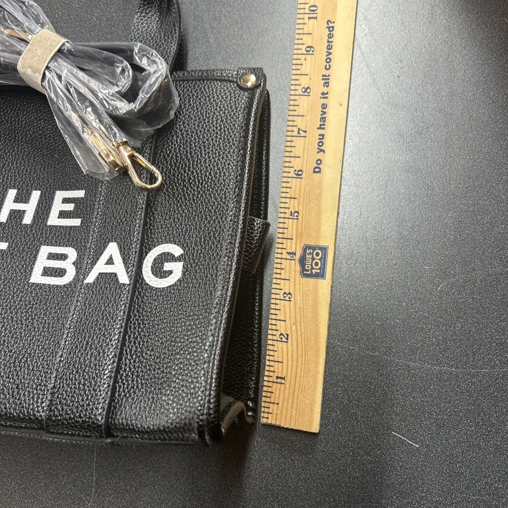 Black Tote Bag - Picture 10 of 11